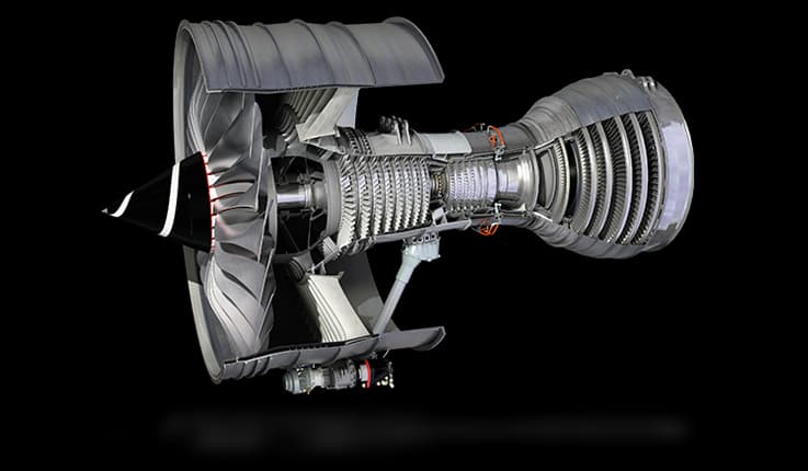 Rolls-Royce TRENT 900 Series borescope inspection
