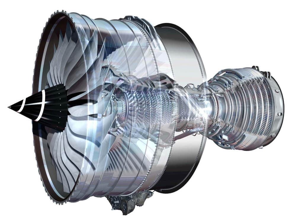 Rolls-Royce TRENT XWB Series borescope inspection
